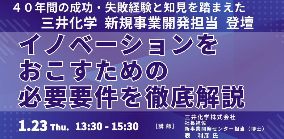 イノベーションの仕掛け