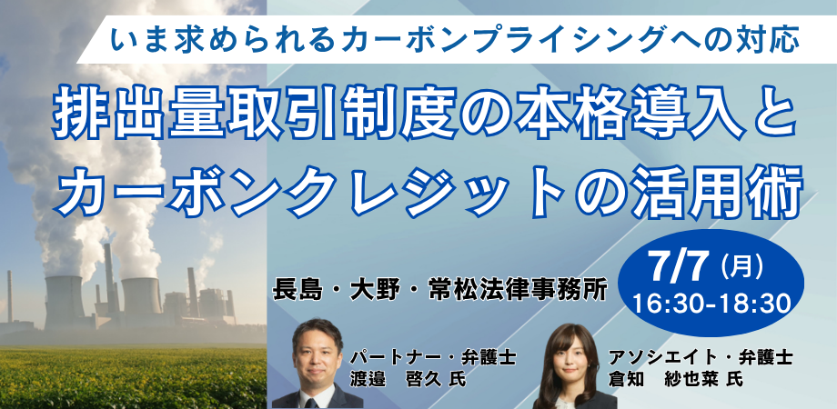 排出量取引制度の本格導入