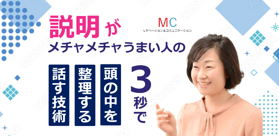 3秒で頭の中を整理する話し方