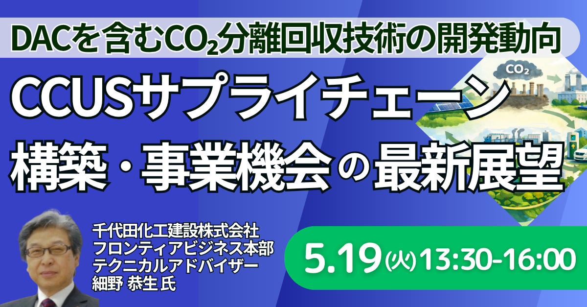 CO2回収ビジネス